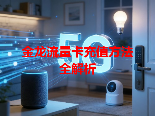 金龙流量卡充值方法全解析