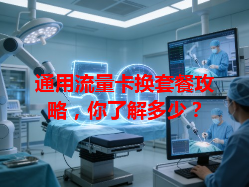 通用流量卡换套餐攻略，你了解多少？