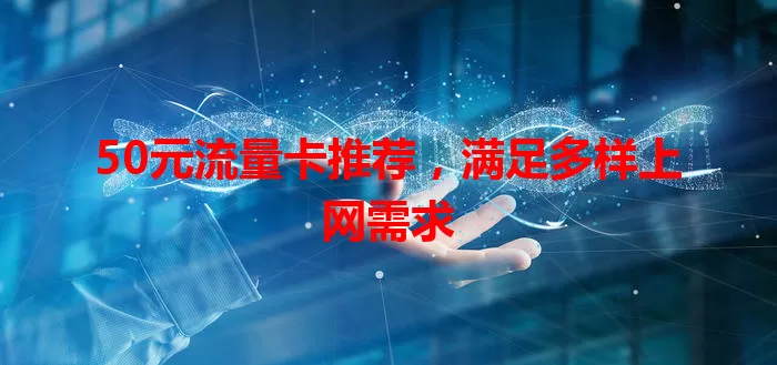 50元流量卡推荐，满足多样上网需求