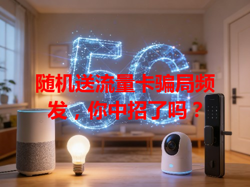 随机送流量卡骗局频发，你中招了吗？