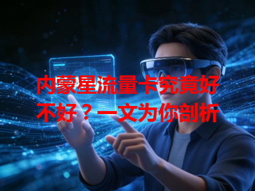 内蒙星流量卡究竟好不好？一文为你剖析