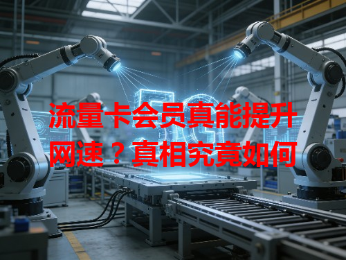 流量卡会员真能提升网速？真相究竟如何