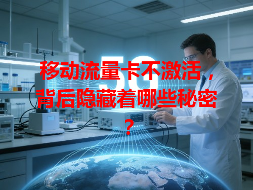 移动流量卡不激活，背后隐藏着哪些秘密？
