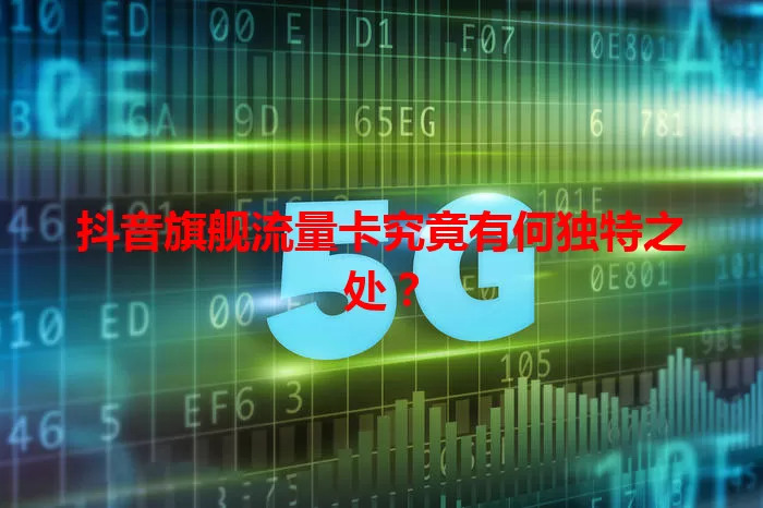 抖音旗舰流量卡究竟有何独特之处？