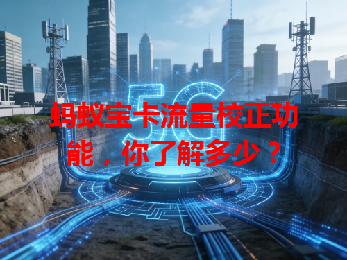 蚂蚁宝卡流量校正功能，你了解多少？