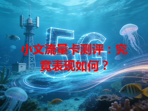 小文流量卡测评：究竟表现如何？