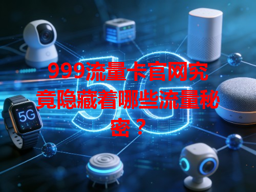999流量卡官网究竟隐藏着哪些流量秘密?