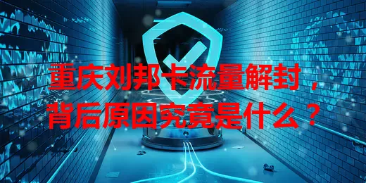 重庆刘邦卡流量解封,背后原因究竟是什么?