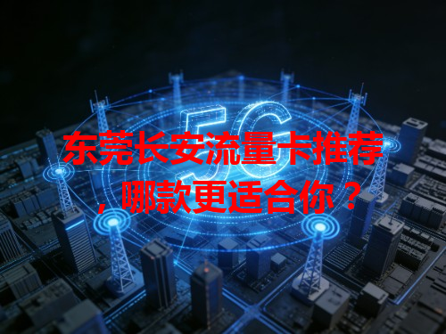 东莞长安流量卡推荐，哪款更适合你？