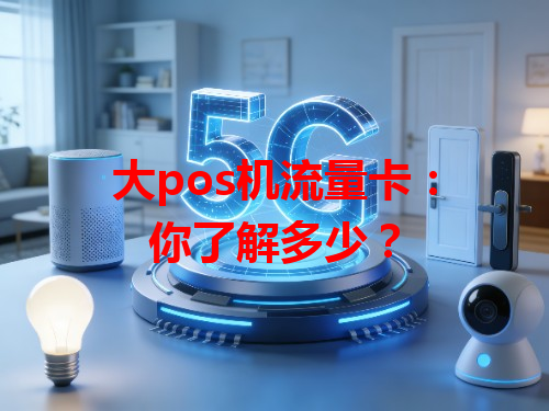 大pos机流量卡：你了解多少？
