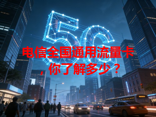 电信全国通用流量卡，你了解多少？