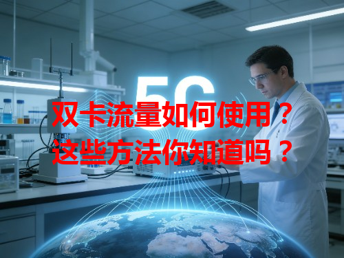 双卡流量如何使用？这些方法你知道吗？