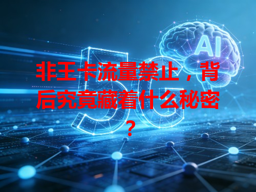 非王卡流量禁止，背后究竟藏着什么秘密？