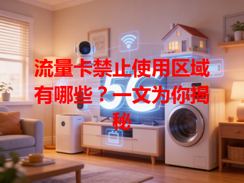 流量卡禁止使用区域有哪些？一文为你揭秘
