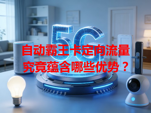 自动霸王卡定向流量究竟蕴含哪些优势？