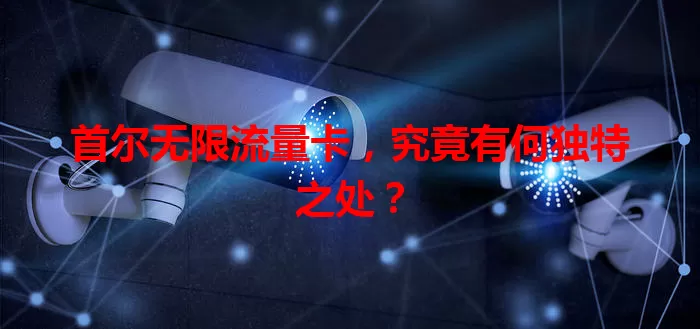 首尔无限流量卡，究竟有何独特之处？