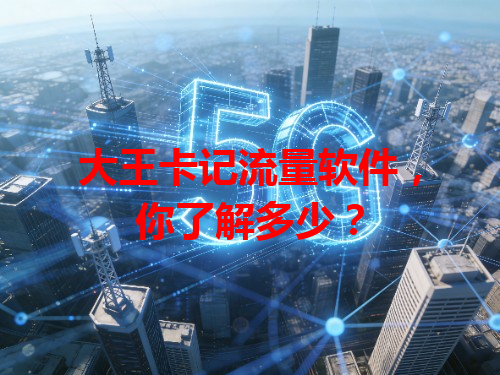 大王卡记流量软件，你了解多少？