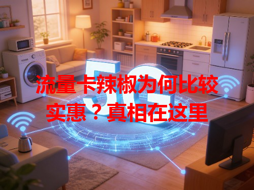 流量卡辣椒为何比较实惠？真相在这里