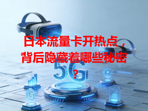 日本流量卡开热点，背后隐藏着哪些秘密？