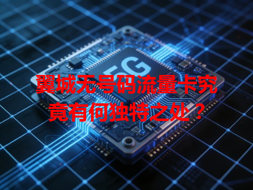 翼城无号码流量卡究竟有何独特之处？