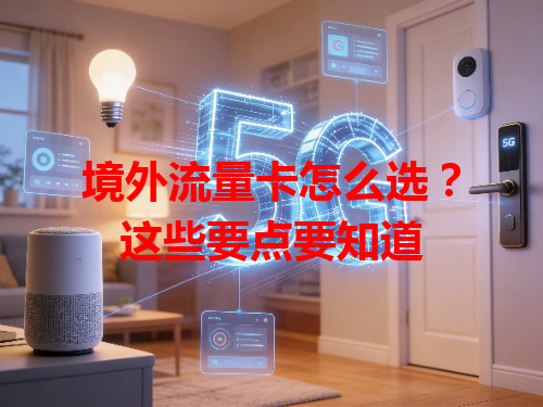 境外流量卡怎么选？这些要点要知道