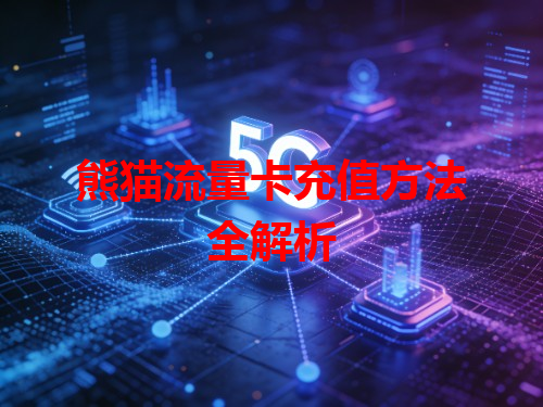 熊猫流量卡充值方法全解析