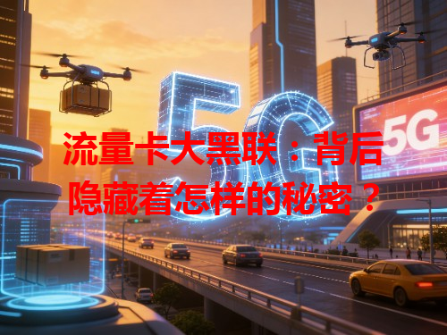 流量卡大黑联：背后隐藏着怎样的秘密？