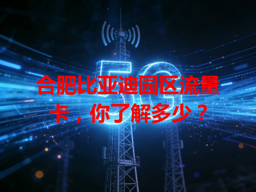 合肥比亚迪园区流量卡，你了解多少？