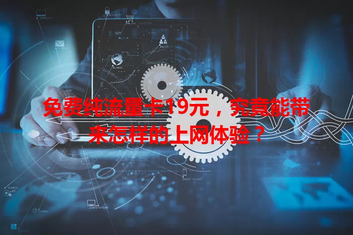 免费纯流量卡19元，究竟能带来怎样的上网体验？