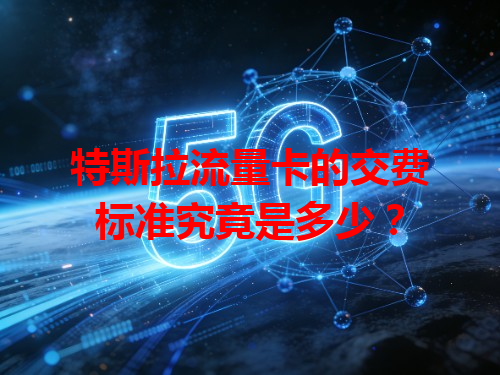 特斯拉流量卡的交费标准究竟是多少？
