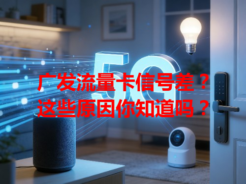 广发流量卡信号差？这些原因你知道吗？