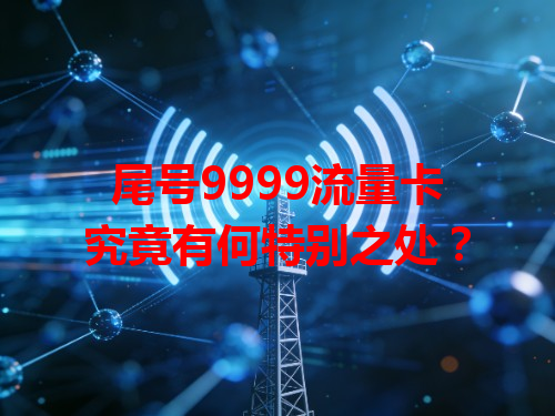 尾号9999流量卡究竟有何特别之处？