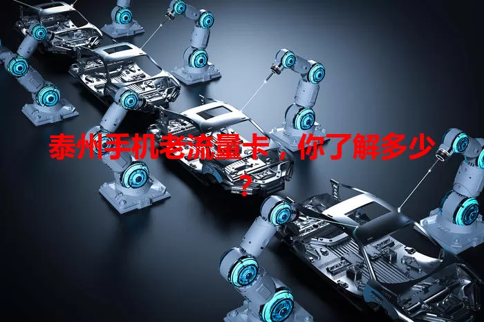 泰州手机老流量卡，你了解多少？