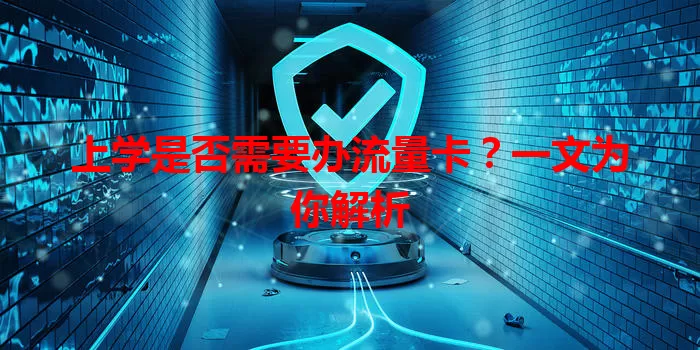 上学是否需要办流量卡？一文为你解析