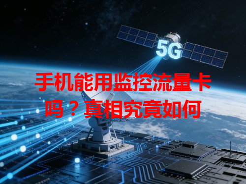 手机能用监控流量卡吗？真相究竟如何