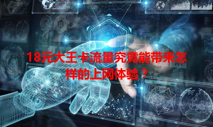 18元大王卡流量究竟能带来怎样的上网体验？