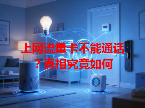上网流量卡不能通话？真相究竟如何