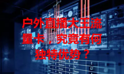 户外直播大王流量卡，究竟有何独特优势？