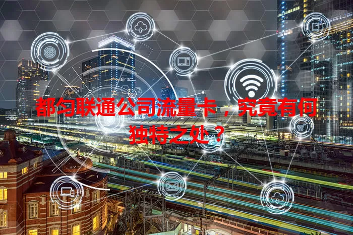 都匀联通公司流量卡，究竟有何独特之处？
