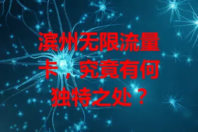 滨州无限流量卡，究竟有何独特之处？