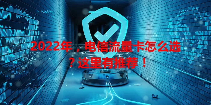 2022年，电信流量卡怎么选？这里有推荐！
