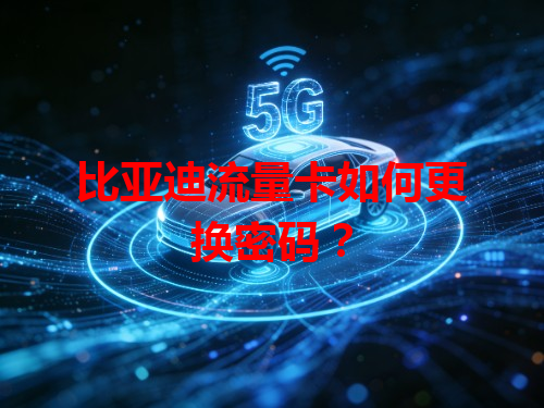 比亚迪流量卡如何更换密码？