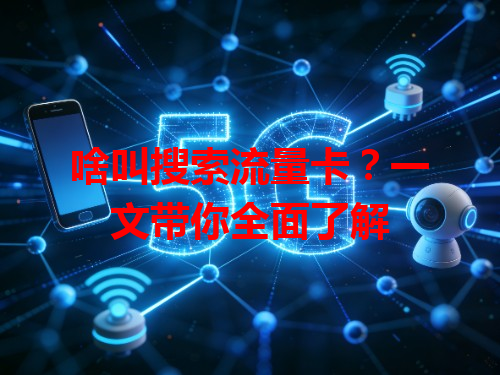 啥叫搜索流量卡？一文带你全面了解
