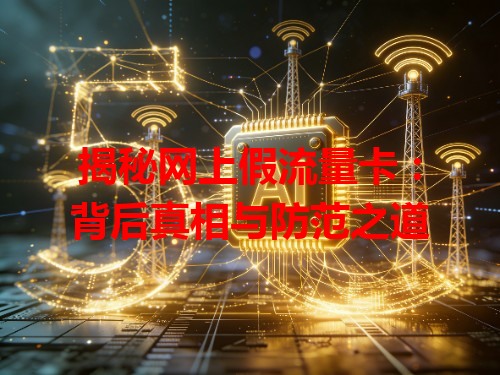揭秘网上假流量卡：背后真相与防范之道