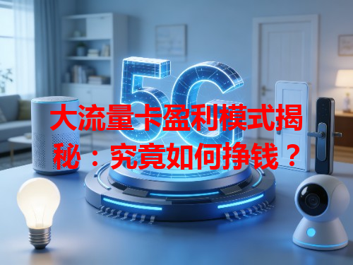 大流量卡盈利模式揭秘：究竟如何挣钱？