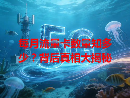 每月流量卡数量知多少？背后真相大揭秘