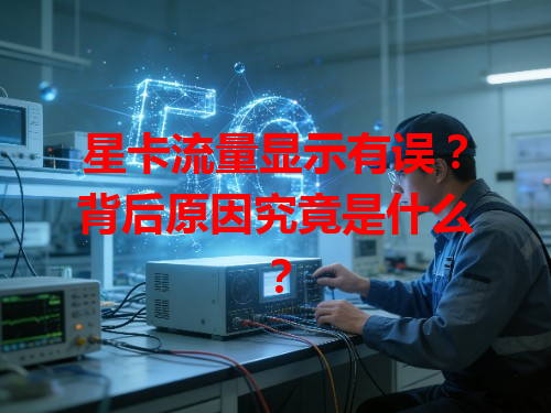 星卡流量显示有误？背后原因究竟是什么？