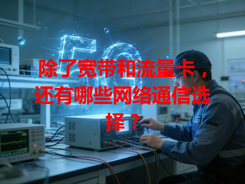 除了宽带和流量卡，还有哪些网络通信选择？