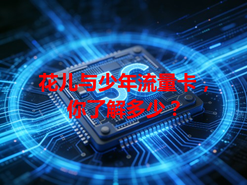 花儿与少年流量卡，你了解多少？