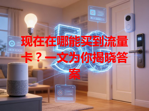 现在在哪能买到流量卡？一文为你揭晓答案